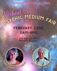 VIRTUAL Psychic Medium Fair
