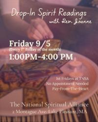 Drop-In Spirit Readings with Rev. Joanne Matthews