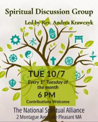 Monthly Spiritual Discussion Group