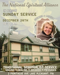Sunday Service with Rev Sandra Harrick