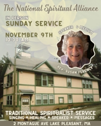 Sunday Service with Rev Susan Ferency