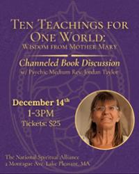 Teachings for One World: Channeled Book Discussion w/Rev. Jo