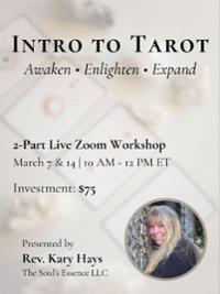 **Intro to Tarot w/Kary Hays