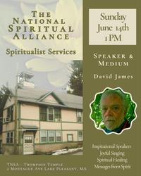 Sunday Spiritualist Service w/David James