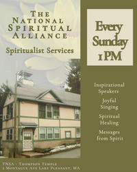 Sunday Spiritualist Service w/Alicia Parrish