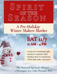 Spirit of the Season: pre-holiday winter makers market