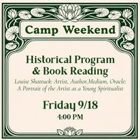 Camp Weekend: Historical Program & Book Reading